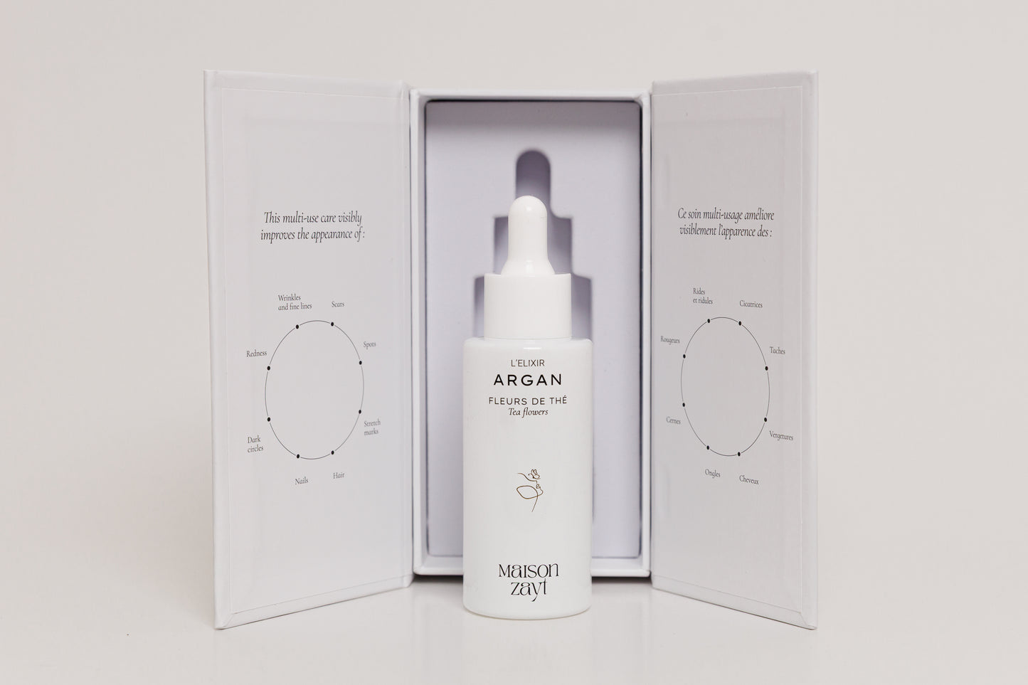 L'Elixir Argan - Fleurs de thé
