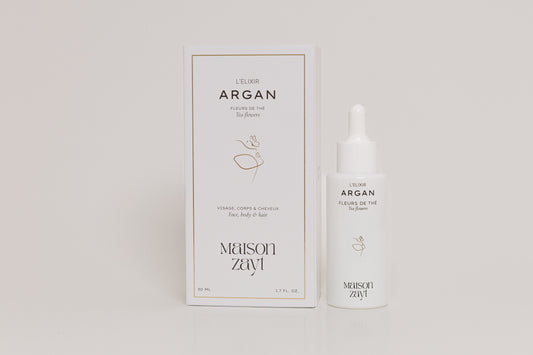 L'Elixir Argan - Fleurs de thé